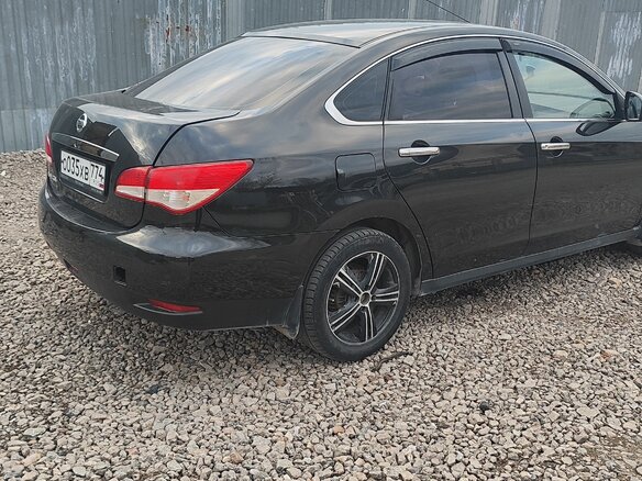 2014 Nissan Almera III (G15), чёрный, 350000 рублей - вид 3