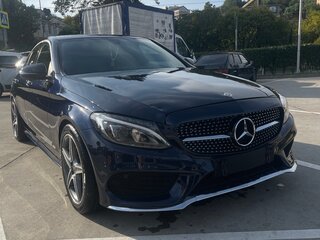 2017 Mercedes-Benz C-Класс 180 9G-TRONIC IV (W205), синий, 1950000 рублей, вид 2