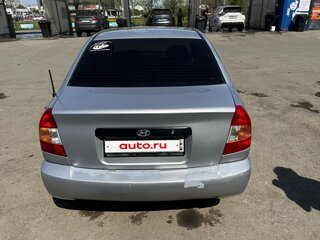 2006 Hyundai Accent ТагАЗ II, серебристый, 280000 рублей, вид 3