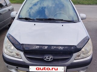 2010 Hyundai Getz I Рестайлинг, серебристый, 590000 рублей, вид 1