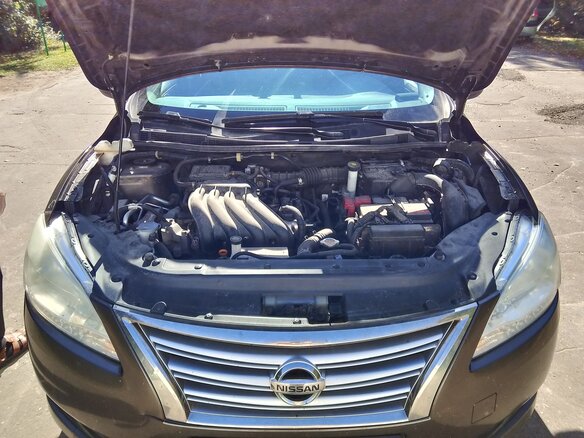 2015 Nissan Sentra VII (B17), золотистый, 799000 рублей - вид 13
