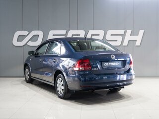 2016 Volkswagen Polo V Рестайлинг, синий, 1049000 рублей, вид 3