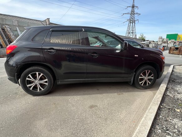 2014 Mitsubishi ASX I Рестайлинг, чёрный, 1199999 рублей - вид 6