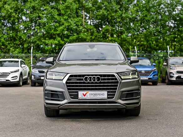 2016 Audi Q7 II (4M), бежевый - вид 2