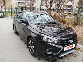 2018 Lada (ВАЗ) Vesta SW Cross I, чёрный, 1060000 рублей, вид 1