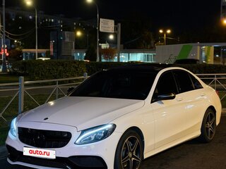 2016 Mercedes-Benz C-Класс 200 IV (W205), белый, 1760000 рублей, вид 2