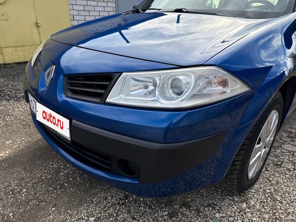 2007 Renault Megane II Рестайлинг, синий, 495000 рублей - вид 9