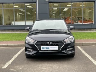 2018 Hyundai Solaris II, чёрный, 1249000 рублей, вид 2