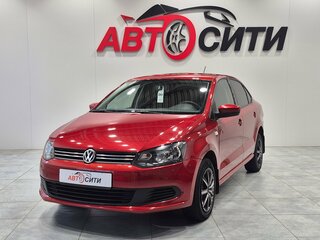 2013 Volkswagen Polo V, красный, 799000 рублей, вид 3