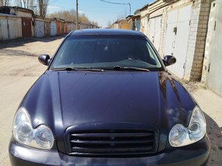 2007 Hyundai Sonata ТагАЗ IV (EF) Рестайлинг, чёрный, 455000 рублей, вид 5