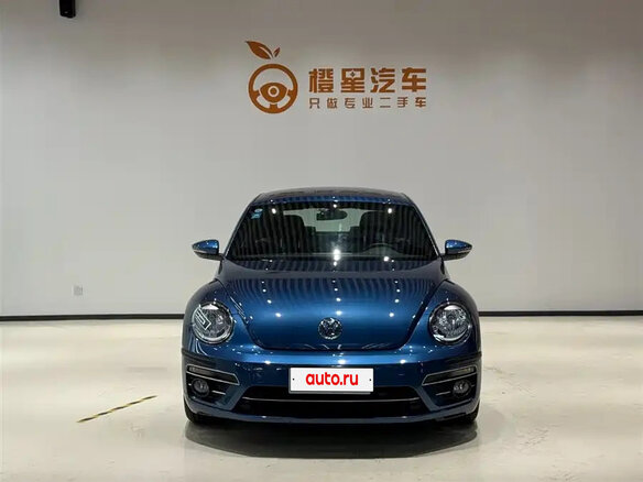 2019 Volkswagen Beetle II (A5), синий - вид 1