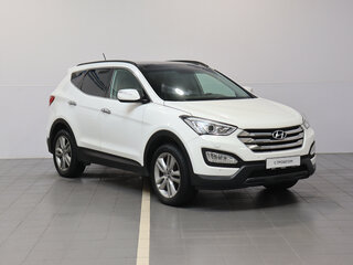 2013 Hyundai Santa Fe III, белый, 1219000 рублей, вид 4