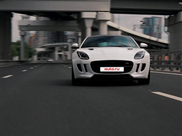 2017 Jaguar F-Type S I, белый - вид 5