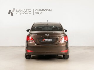 2015 Hyundai Solaris I Рестайлинг, коричневый, 760000 рублей, вид 4