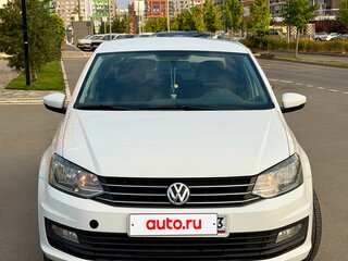 2019 Volkswagen Polo V Рестайлинг, белый, 880000 рублей, вид 2