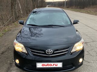 2011 Toyota Corolla X (E140, E150) Рестайлинг, чёрный, 1160000 рублей, вид 1