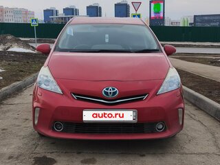 2011 Toyota Prius Alpha I (ZVW40/41), красный, 1250000 рублей, вид 5