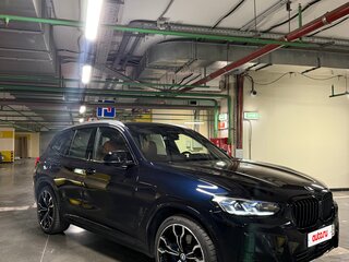 2021 BMW X3 M40d III (G01) Рестайлинг, синий, 7399000 рублей, вид 2
