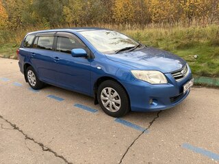 2010 Toyota Corolla Fielder X (E140, E150) Рестайлинг, синий, 690000 рублей, вид 5