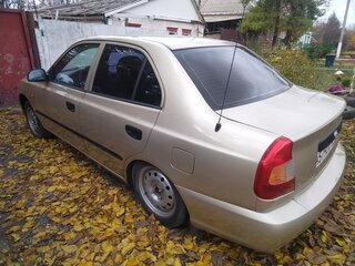 2005 Hyundai Accent ТагАЗ II, бежевый, 300000 рублей, вид 5