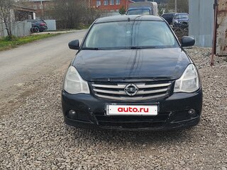 2014 Nissan Almera III (G15), чёрный, 350000 рублей, вид 1