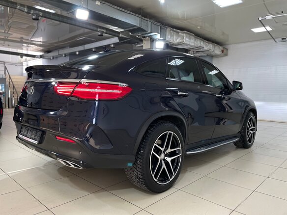 2015 Mercedes-Benz GLE Coupe 400 I (C292), синий, 3850000 рублей - вид 5