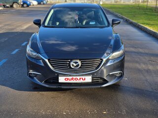 2016 Mazda 6 III (GJ) Рестайлинг, синий, 1800000 рублей, вид 3