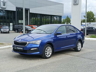 2021 Skoda Rapid II, синий, 1845000 рублей, вид 1