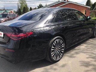 2021 Mercedes-Benz S-Класс 350 d Long 4MATIC VII (W223), чёрный, 12333000 рублей, вид 3