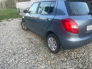2011 Skoda Fabia II Рестайлинг, голубой, 450000 рублей, вид 4