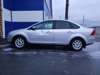 2006 Ford Focus II, серебристый, 380000 рублей, вид 4