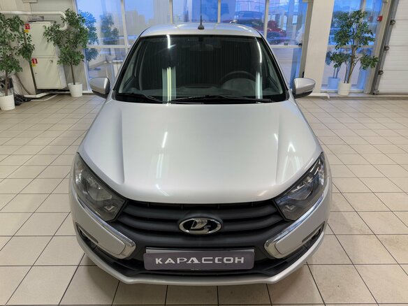 2019 Lada (ВАЗ) Granta I Рестайлинг, серебристый, 670000 рублей - вид 2