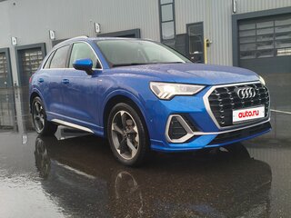 2021 Audi Q3 35 TFSI II (F3), синий, 3400000 рублей, вид 1