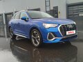 2021 Audi Q3 35 TFSI II (F3), синий, 3400000 рублей