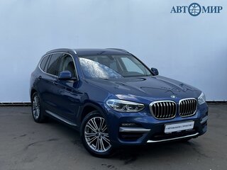 2021 BMW X3 20i xDrive III (G01), синий, 2950000 рублей, вид 3