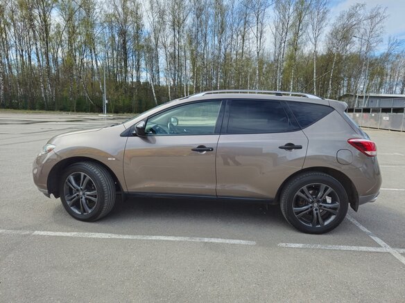 2013 Nissan Murano II (Z51) Рестайлинг 2, бежевый, 1650000 рублей - вид 4