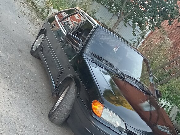 2007 Lada (ВАЗ) 2114, серый, 120000 рублей - вид 1
