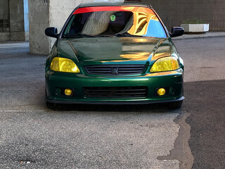 2000 Honda Civic VI Рестайлинг, зелёный, 300000 рублей, вид 5