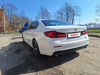 2020 BMW 5 серии 530i VII (G30/G31/G38) Рестайлинг, белый, 3900000 рублей, вид 4