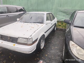 1987 Toyota Corona VIII (Е150, T160) Рестайлинг, белый, 100000 рублей, вид 2