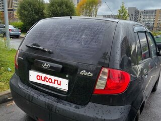 2008 Hyundai Getz I Рестайлинг, чёрный, 359000 рублей, вид 4