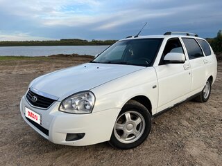 2013 Lada (ВАЗ) Priora I Рестайлинг, белый, 330000 рублей, вид 3