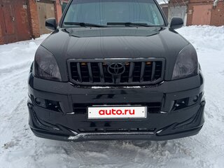 2008 Toyota Land Cruiser Prado 5-speed 120 Series Рестайлинг, чёрный, 1950000 рублей, вид 2