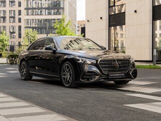 2026 Mercedes-Benz S-Класс 450 d Long 4MATIC VII (W223) Рестайлинг, чёрный, 27990000 рублей, вид 3