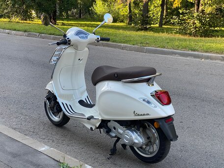 2019 Vespa Primavera, белый, 480000 рублей, вид 3