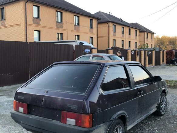 1997 Lada (ВАЗ) 2108, фиолетовый, 35000 рублей - вид 6
