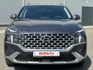 2021 Hyundai Santa Fe IV Рестайлинг, синий, 3990000 рублей, вид 3