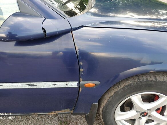 1998 Opel Vectra B, синий, 150000 рублей - вид 7