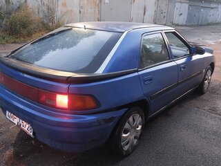 1990 Mazda 323 IV (BG), синий, 95000 рублей, вид 4