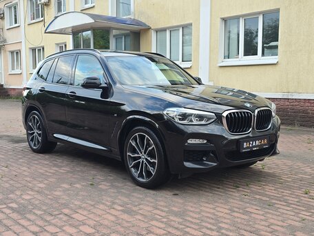 2018 BMW X3 30d xDrive III (G01), чёрный, 3200000 рублей, вид 3